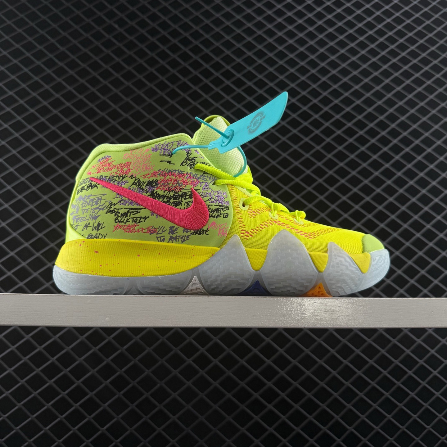 Putian Owen 4 generación de zapatos de baloncesto cómodos de aire para hombres zapatos de alta resistencia fricción sonora zapatos deportivos de moda image 9