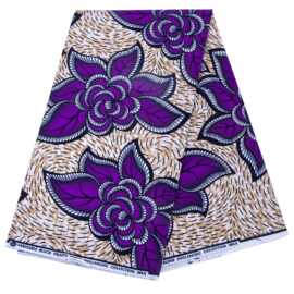 现货棉质服装布料非洲时尚荷兰蜡染布面料African Wax Fabric