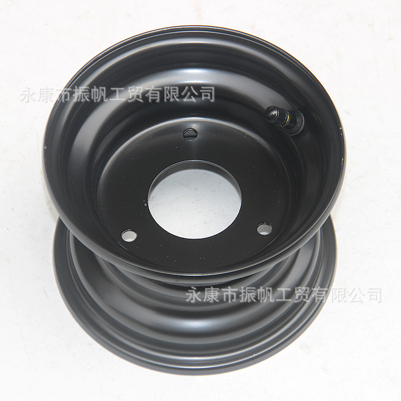 Atv Four-Wheel Beach Vehicle Go-Kart 145/70-6 15X 6-6inch Steel Rim 3-Hole Wheel Iron Hub Rim