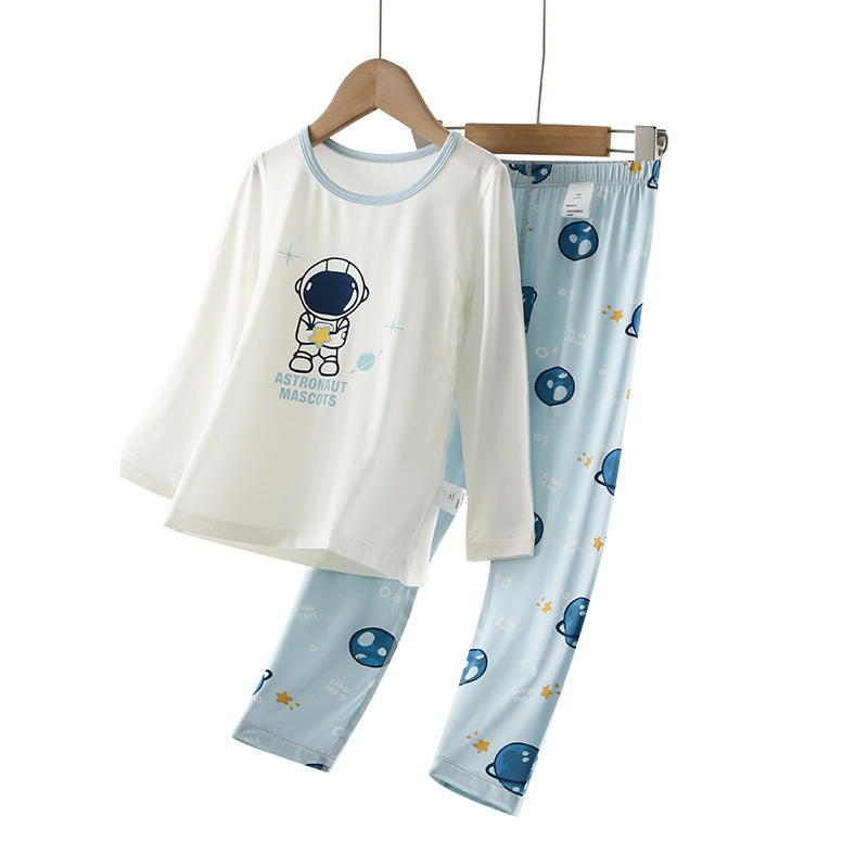 Astronauta (manga longa - 60 peças de Xinfulmei) / Nº 110 (altura recomendada 100-110cm/peso 30-40 catties)