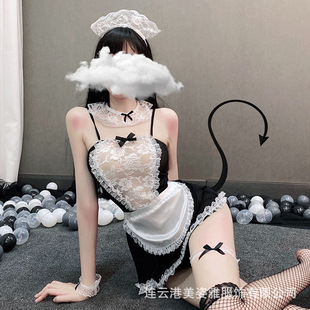 Sexy lingerie uniform seductive maid role-playing sexy lingerie uniform pure desire maid suit passion