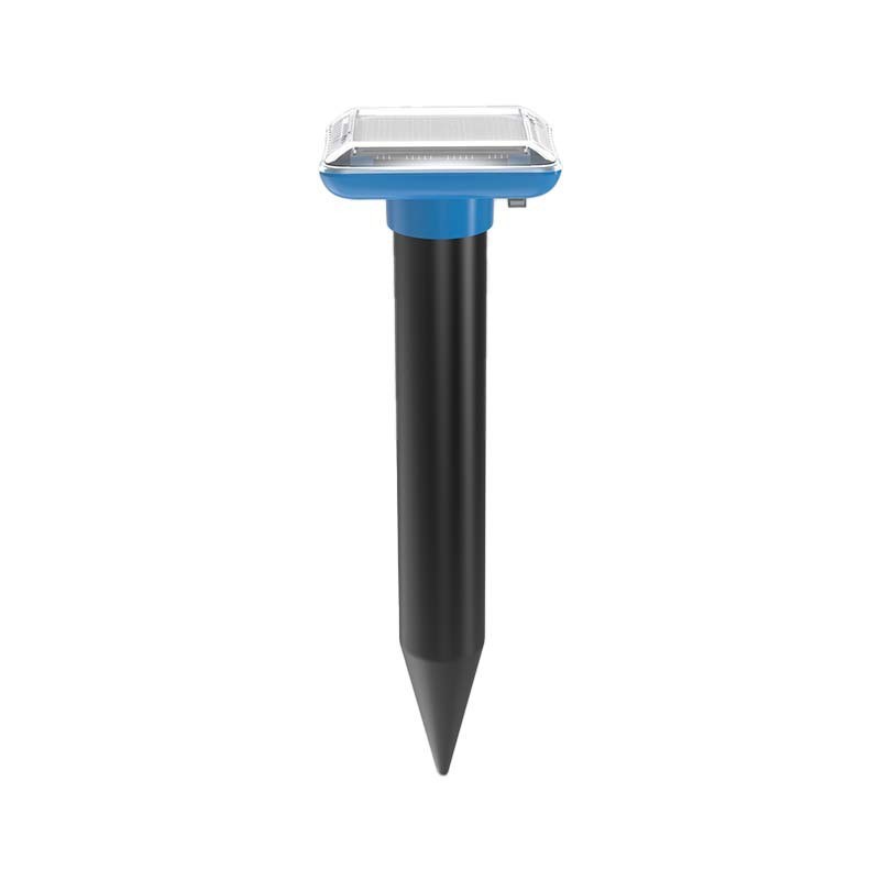 Transfronterizo caliente solar ratón repelente zumbador vibración Plug-and-play ultrasónico ratón repelente al aire libre serpiente repelente