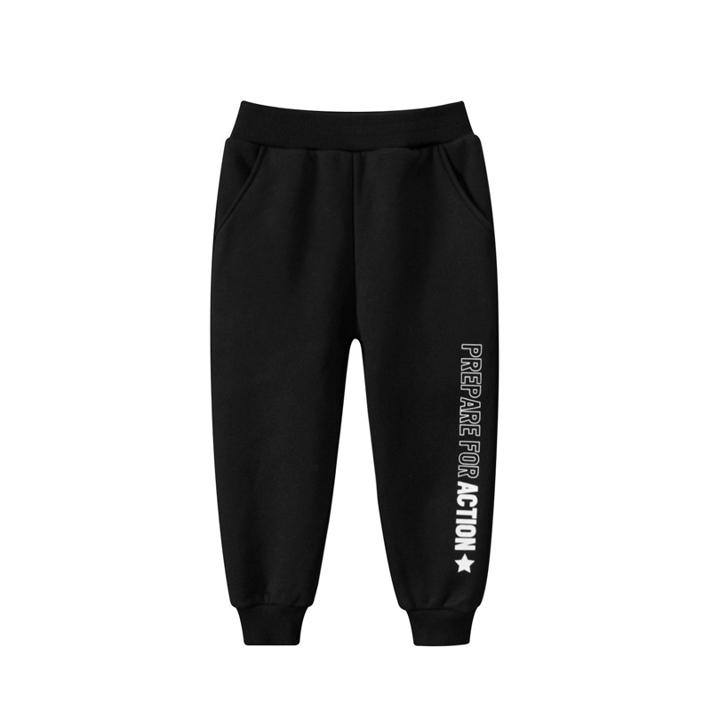 27 niños ropa de estilo coreano para niños suministro transfronterizo Otoño e Invierno Polar pantalones de chándal para niños pantalones de bebé entrega de una sola pieza image 3