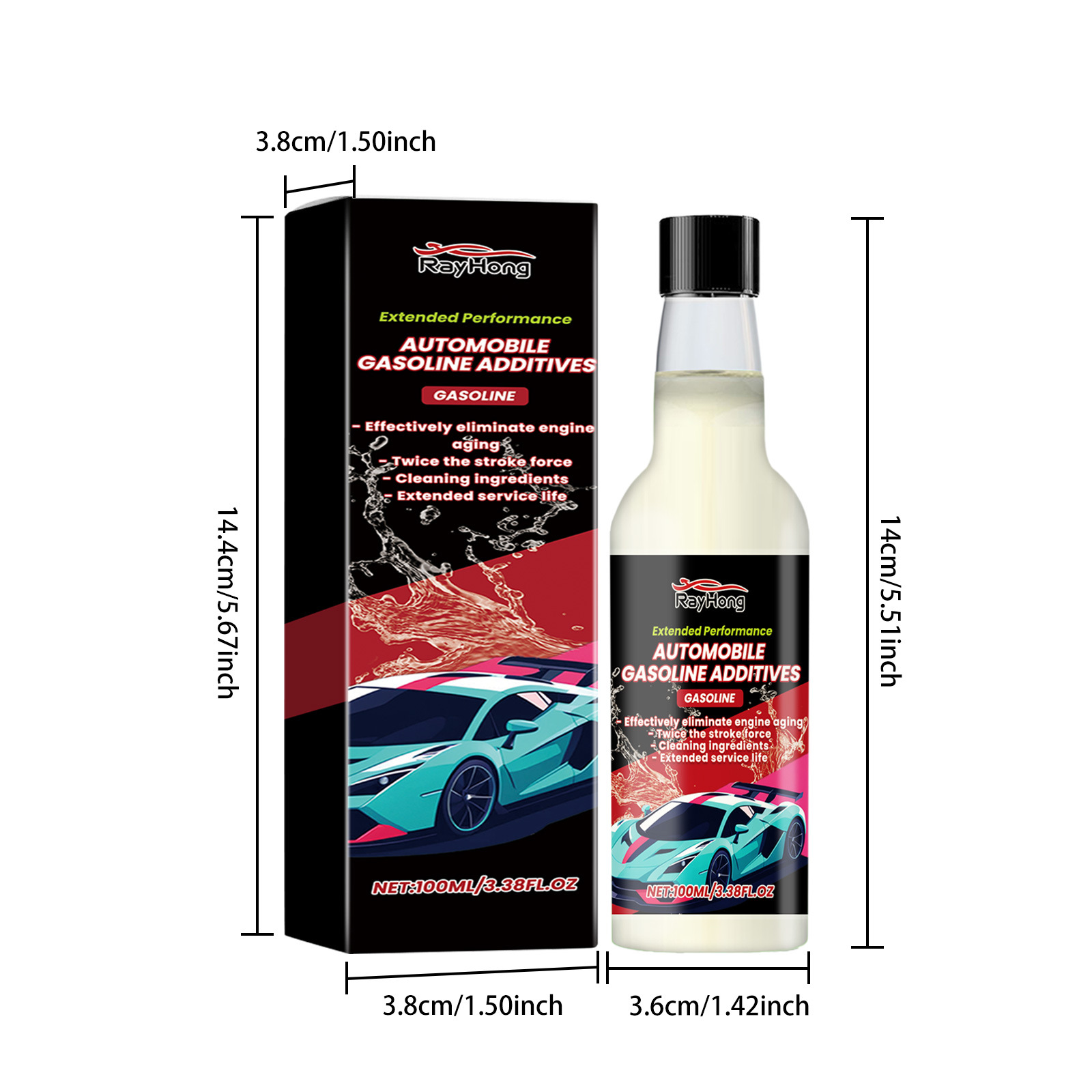 Rayhong Car Fuel Additive Protects Engine Keeps Parts Wear System Clean Additive