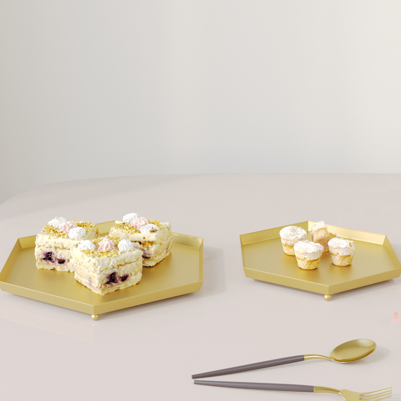 Cake Plate Fruit Plate Iron Cake Rack European Style Cake Rack Pastry Plate Wedding Cupcake Tray Rack Can be Set