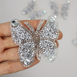 I 99799 Resin Rhinestone Iron-on Patch ˮ荱��z�C�D�羳