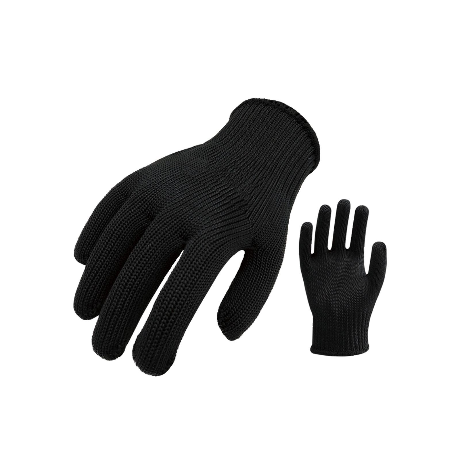 Guantes resistentes a cortes con alambre de acero, nivel 5, 5A, 7, resistentes a cortes y al desgaste, para carnicería, seguridad, aplicaciones del orden público, guantes de protección para exteriores.