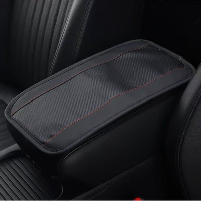 Cross-Border Armrest Box Mat, Universal Armrest box pad - black