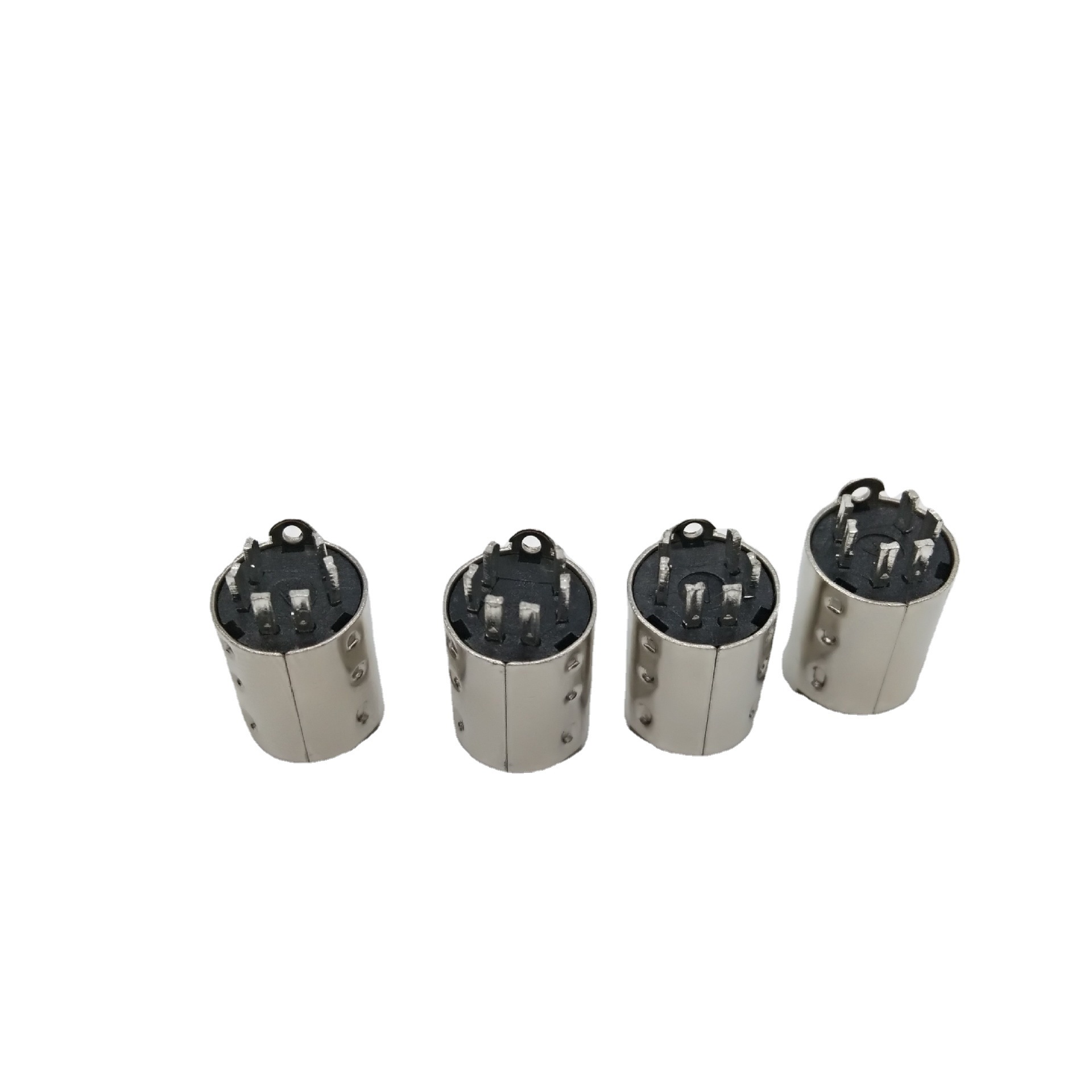 MINI DIN 6P公头 铁壳镀镍 电脑周边 迷你DIN6P连接器av插头