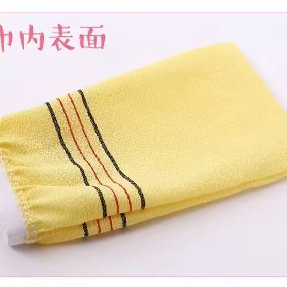 Guante Exfoliante de Baño de Poliéster, De Doble Cara, Engrosado, para Baño