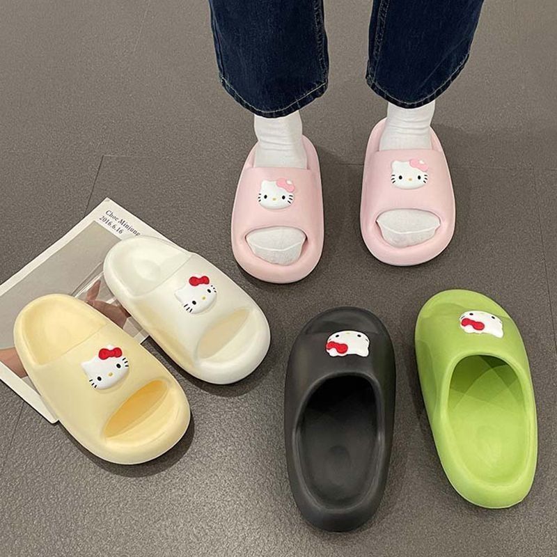 女性用スリッパ、かわいい子猫、家庭用、屋内用、滑り止め、柔らかい厚底、インアウトドアウェア、スリッパ|undefined