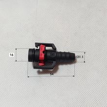 Airship重型汽车接头德龙电喷16-12X1.5直德龙电喷快插接头