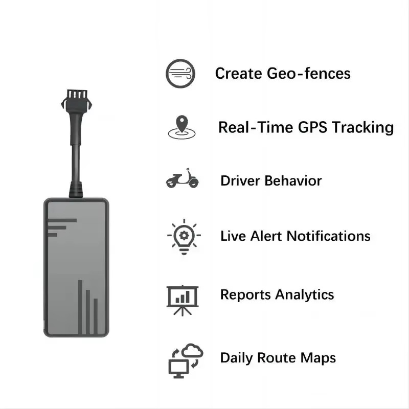 Cross-border Brazilian 4G car GPS tracker, motorcycle and electric vehicle anti-theft device, Beidou positioning tracker