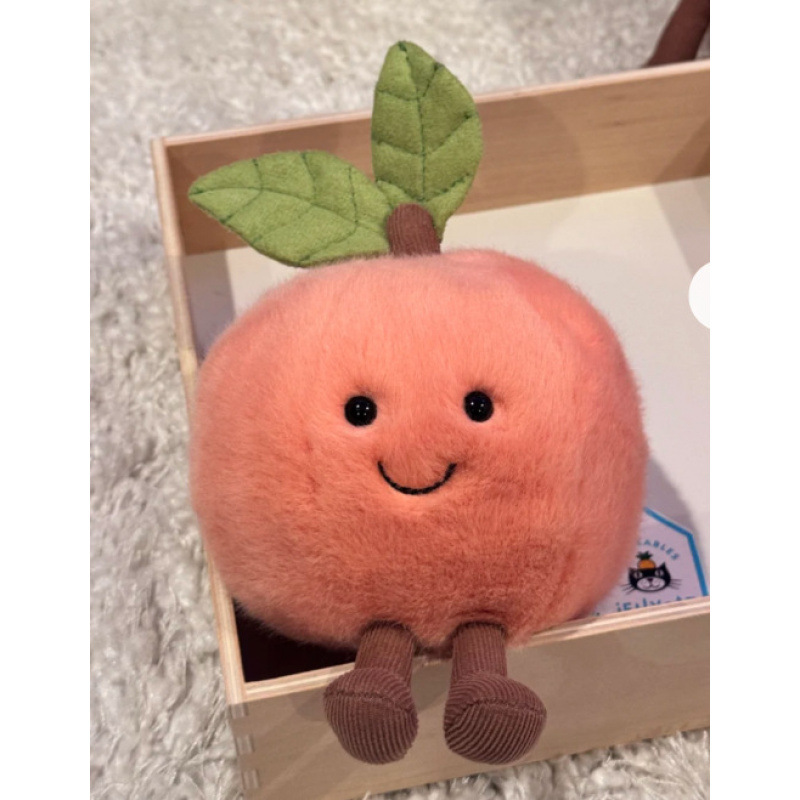 Pequeña colección divertida melocotón mel melocotón suave peluche muñeca muñeca adorable cumpleaños