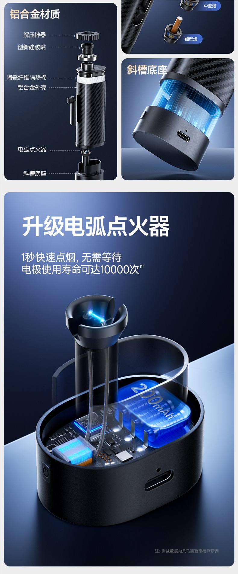 Car Ashtray Gadget That Prevents Ash from Falling, In-Car Smoking Device, Portable Anti-Ash Cigarette Holder, No-Pressing Ash Tray