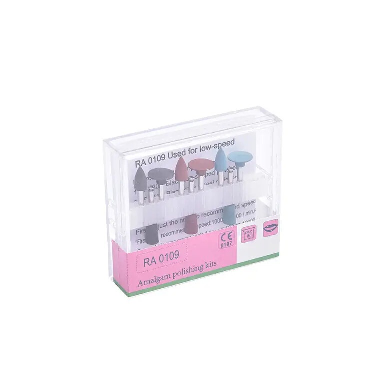 Cross-Border Supply of Dental Polishing Bur Light-Curing Composite Resin Set for Low-Speed Handpiece Rubber Ra0309 Special Use
