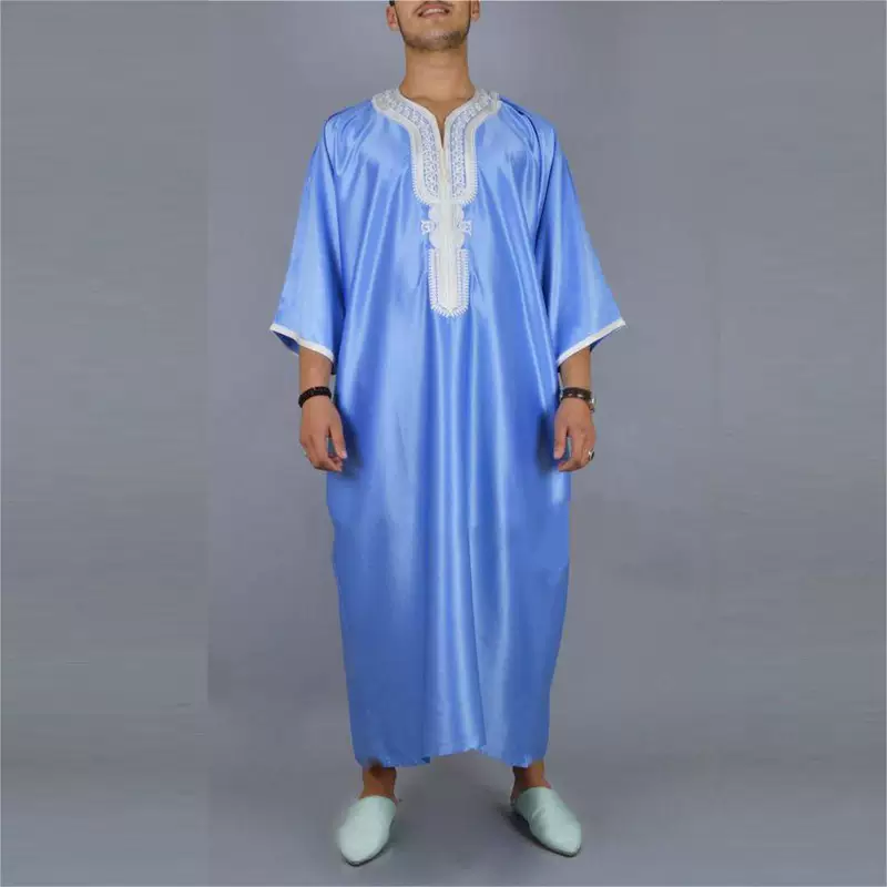 Men's blue long-sleeve, 2023, Amazon, mid length