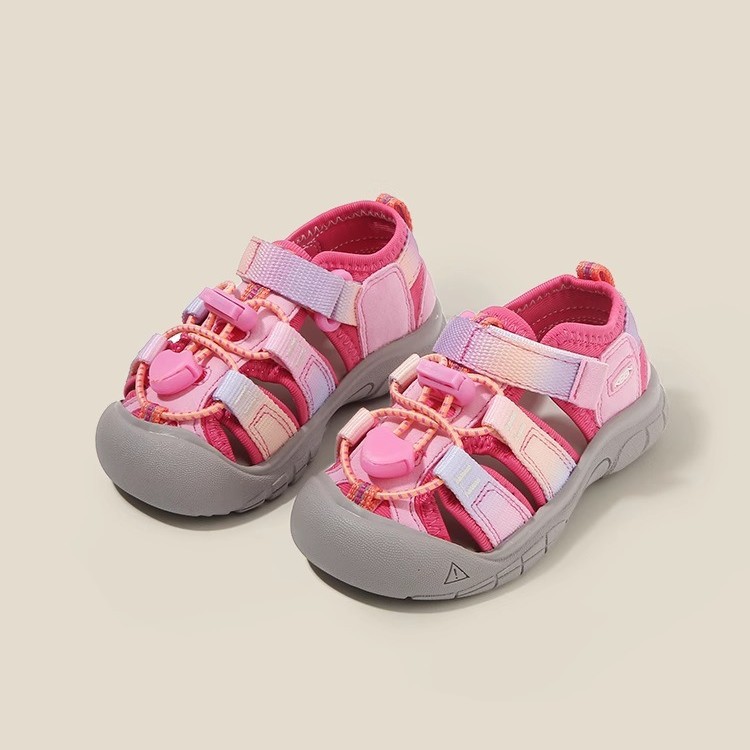 Baby Sandals Summer Baotou Camouflage Anti-Kick Shoes Girls Outdoor Wading and River Tracing Shoes Boys and Toddlers Toddler Shoes