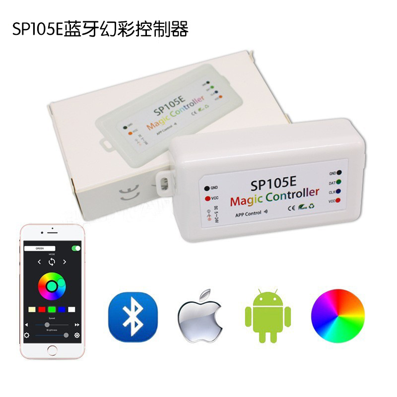 Bluetooth controller rgb Light band controller Discoloration infra-red wireless led Colorful Remote control Plug