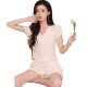 French Sweet Small Floral Pajamas Women's Summer 2024 New Short-sleeved Shorts Internet Popular Pure Desire Style Home Clothes suit