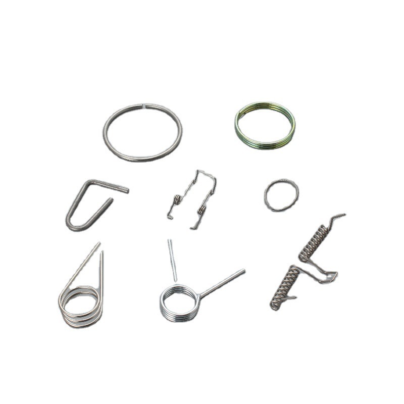 厂家直销表面电镀处理不锈钢材质双螺旋扭转弹簧
