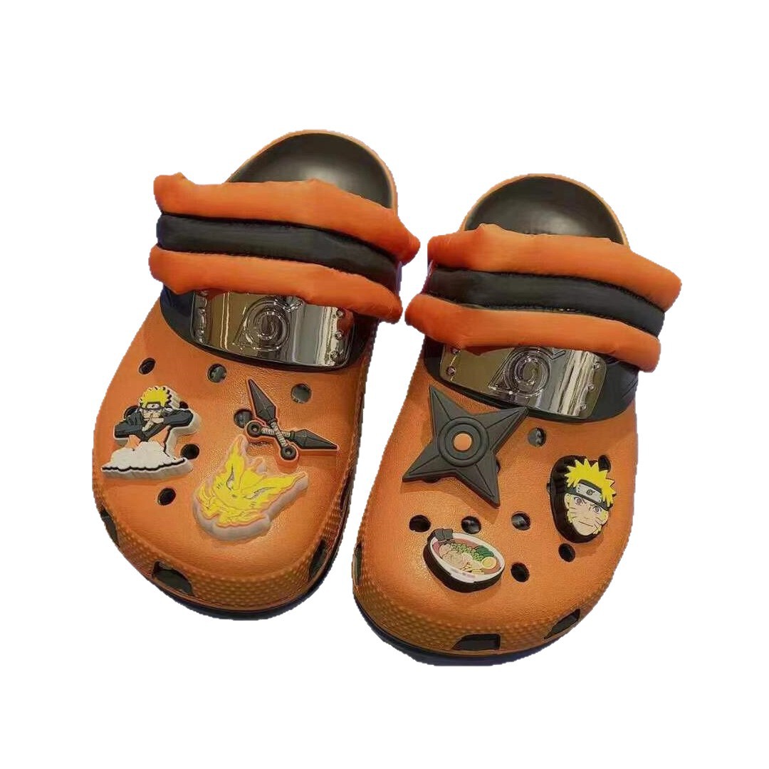Naruto agujero accesorios zapatos agujero fuera de la ropa cómoda Hokage transpirable tendencia masculina y femenina de arena universal al por mayor