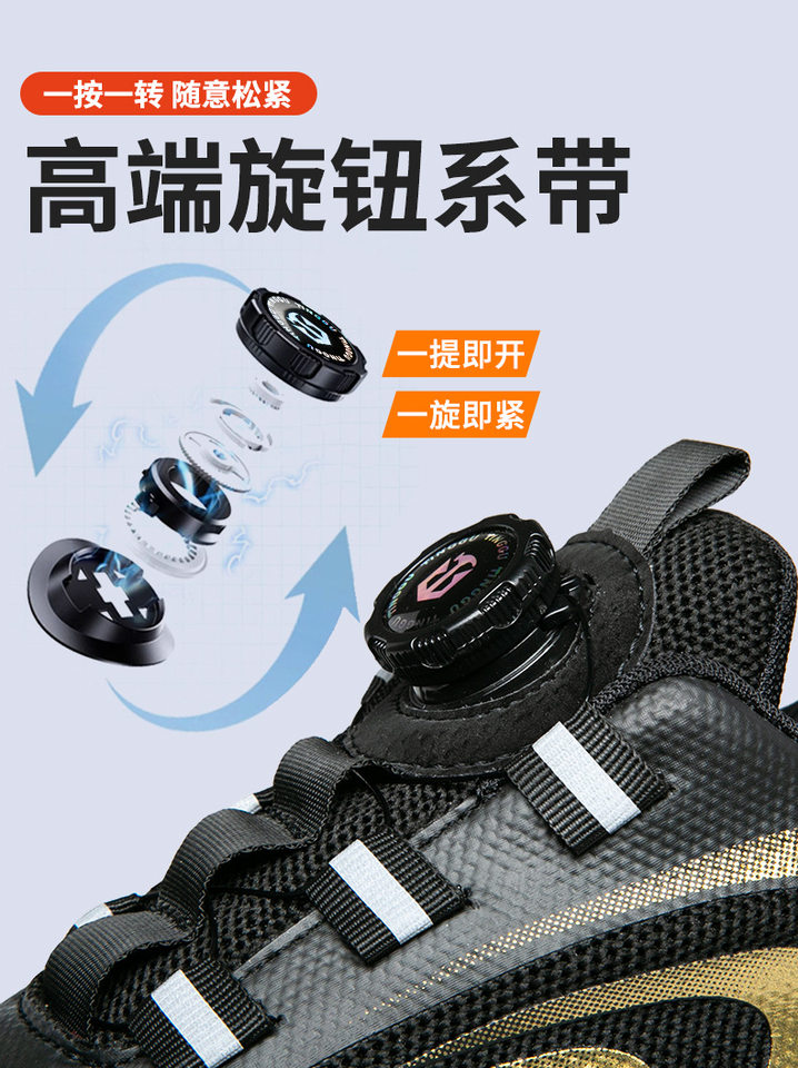 Giày bảo hộ lao động nam cổ thấp mũi thép chống va đập chống đâm xuyên, thoáng khí khử mùi, đế bền chắc — Nút NK28; 36, TG58 chống đập và chống đâm thủng; 36, TG58 chống đập và chống đâm thủng; 37, Cách nhiệt TG-1007 kaki; 38 chi tiết 15