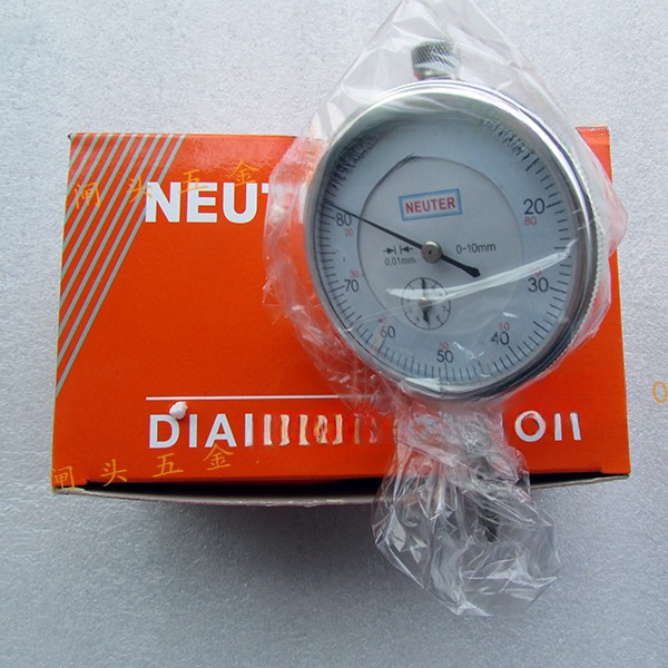 百分表0-10*0.01指示表平盖带耳后盖