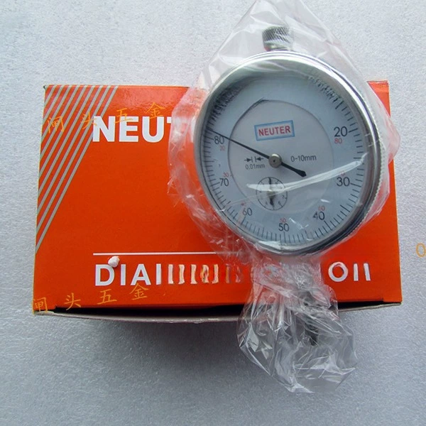Индикатор набора 0-10*0,01 индикатор плоская крышка с задней крышкой уха