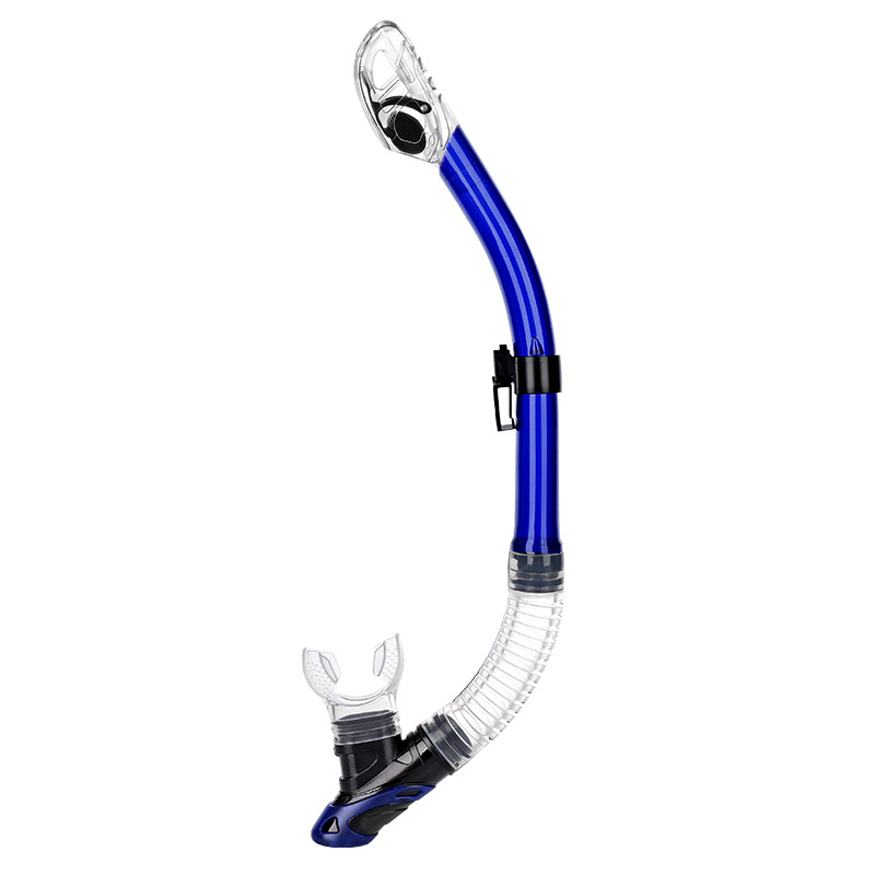 Nuevo tubo de respiración de buceo natación ventilación tubo de respiración seco completo equipo de snorkel tubo de respiración de entrenamiento de buceo