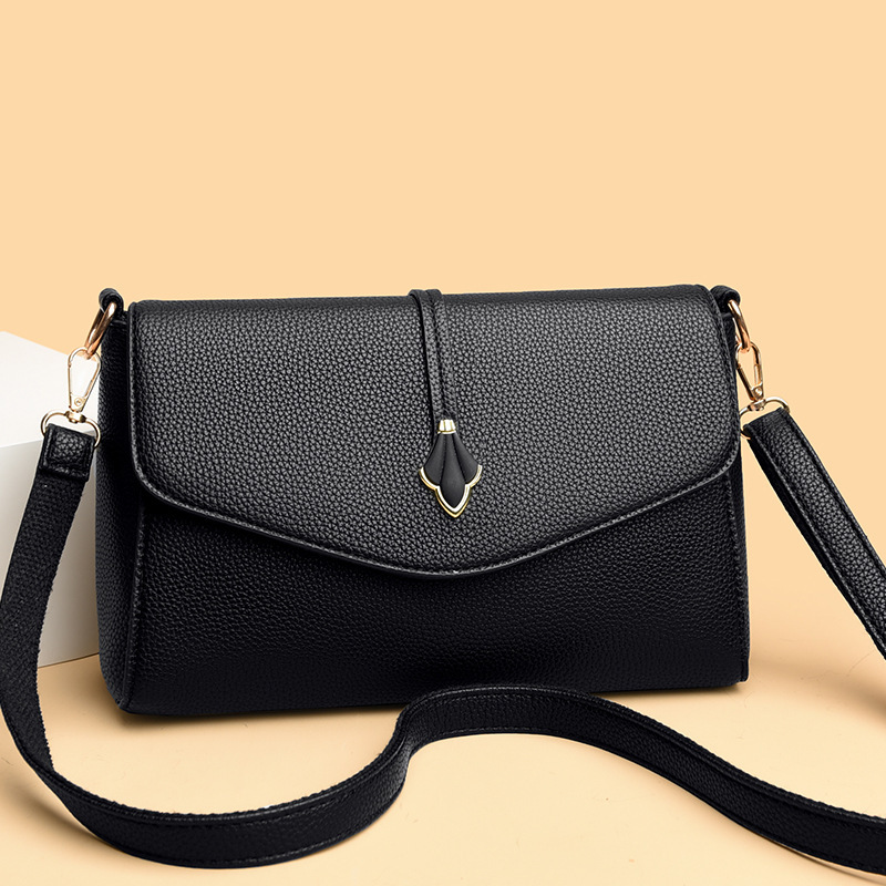 Women's Bags New Style 2025 Fashion Simple Middle-Aged Mom Bag Crossbody Bag Elegant Shoulder Bag Women's Wholesale