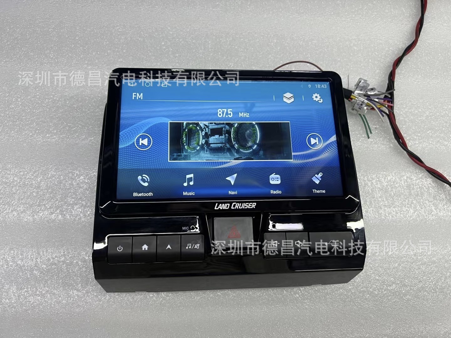 Cross-Border Applicable for 10-25 Models of Lc70/75/76/78/79 Pickup Trucks, Android Navigation Gps, Bluetooth Multimedia Video