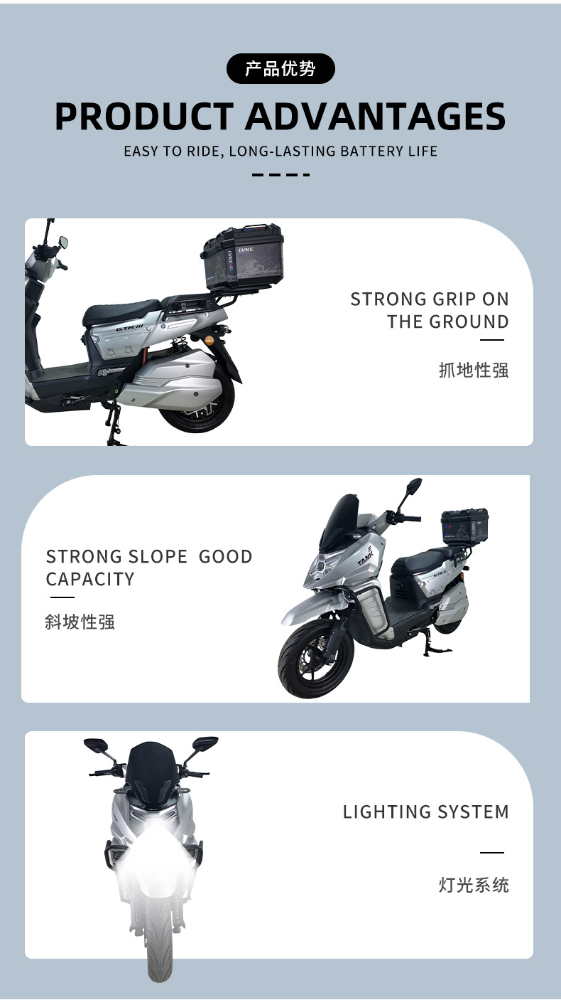 Guardian 4th Generation High-Speed Electric Vehicle, Adult Commuting Electric Motorcycle, Direct Export from Factory, Supports Sample Testing