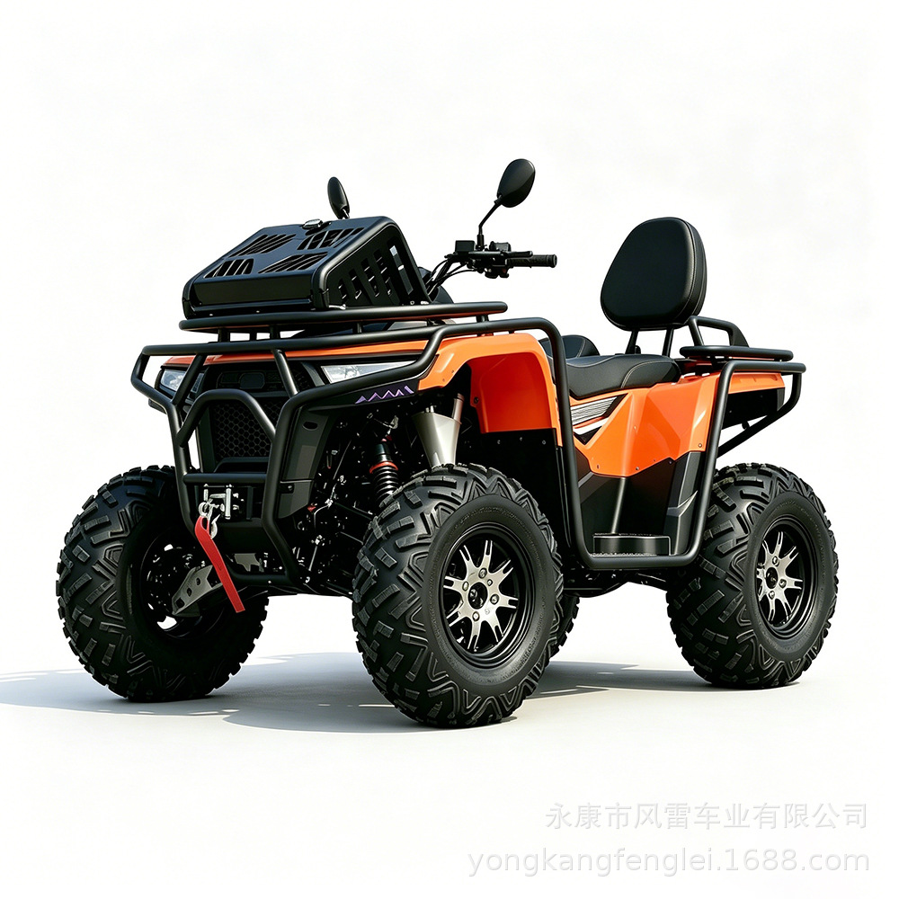Cuatrimoto ATV 4WD Todo Terreno 500cc de Hierro y Plástico con Refrigeración por Agua image 6