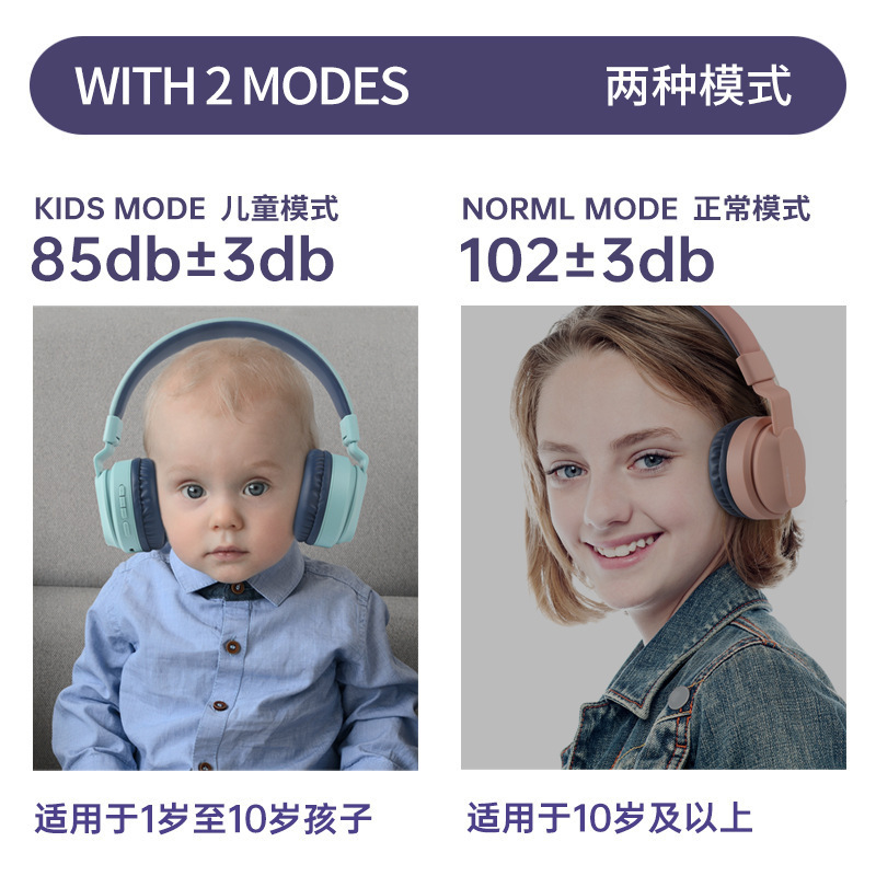 Fingertime/Fanji BOBO1 ヘッドマウント Bluetooth ヘッドセット 5.0 ワイヤレス オンライン クラス カード 子供用ヘッドセット工場|undefined