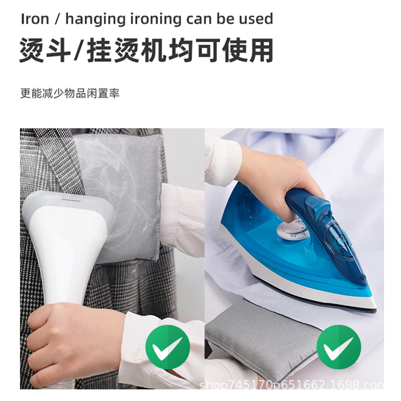 Almohadilla de tabla de planchar de mano almohadilla de aislamiento de alta temperatura para el hogar pequeños guantes portátiles almohadilla de tablero colgante fábrica al por mayor