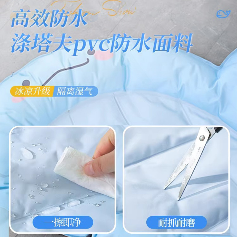 Alfombrilla de hielo para mascotas, alfombra para dormir para perros, alfombra para perros de verano para gatos, alfombra para enfriar, alfombra para dormir de verano para perros