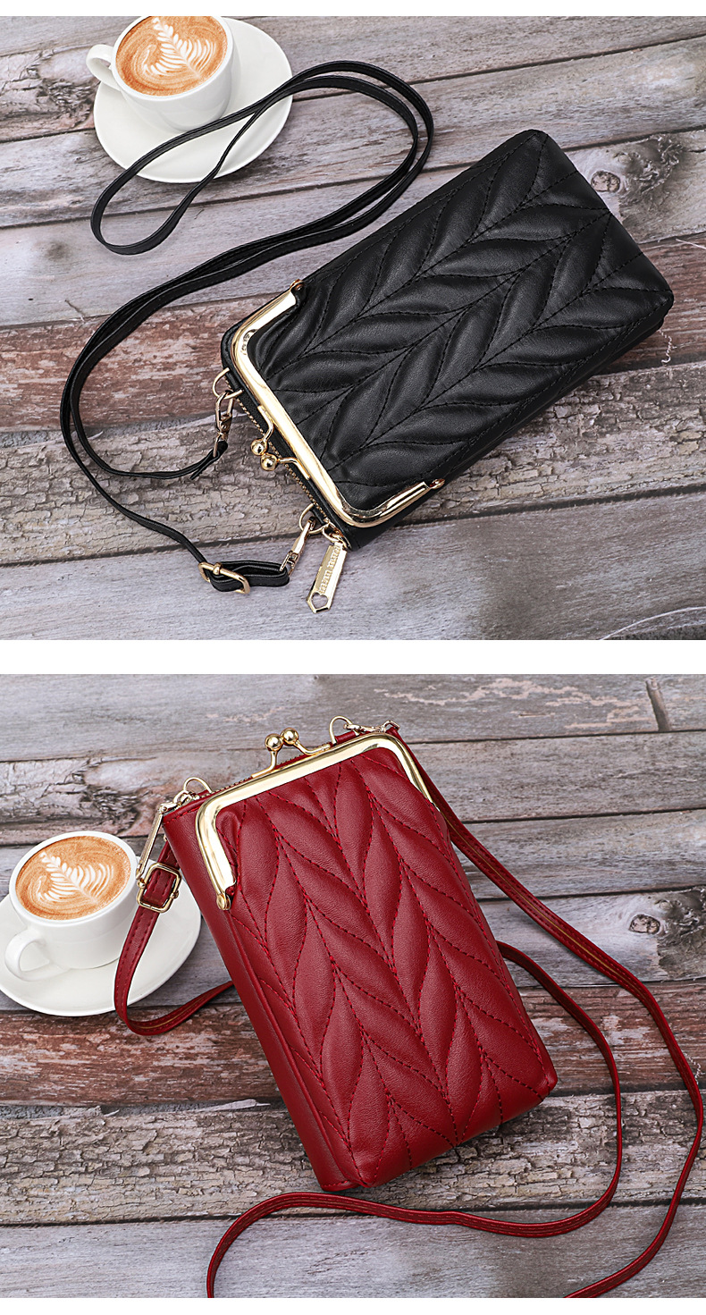 Women's Medium Pu Leather Solid Color Vintage Style Classic Style Zipper Long Wallets display picture 5