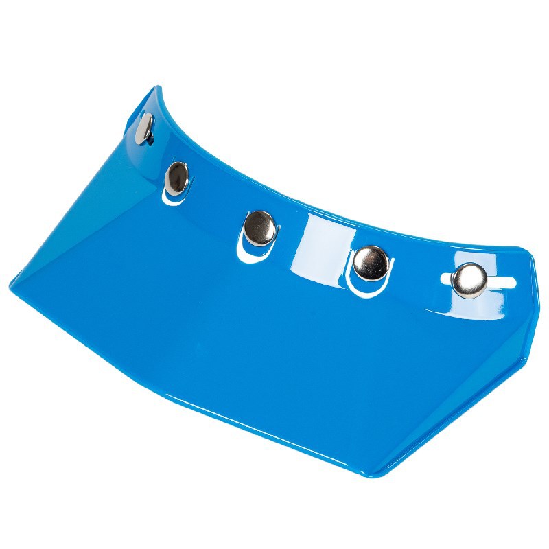 Vintage motorcycle helmet visor Helmet visor fits 3-button 5-button design helmet universal visor_voghion.com