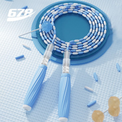 Kids' Jump Rope with Bamboo Knots, Special for Children, Toddler and Primary School Students, Loose Beads, Kindergarten Patterned Knot Jump Rope, Manufacturer Wholesale