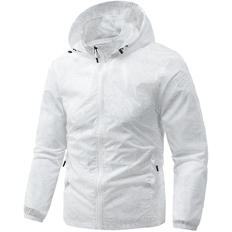 2026 Summer New Men's Ultra-thin Breathable UV-protective Outdoor Casual Cross-border Jacket