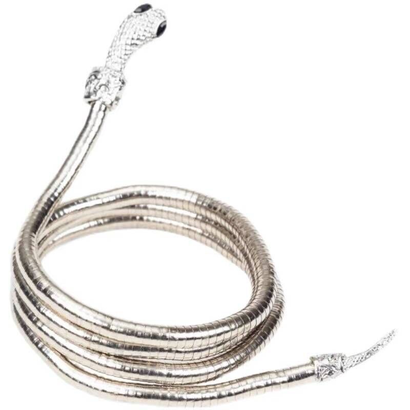 Schlangen Halskette Personalisiertes Schlangenknochen Collier_voghion.com