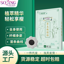 仲宝堂草本燃脂贴 大肚脐贴艾灸贴温灸贴腹部贴发热贴批发蜂蜜贴