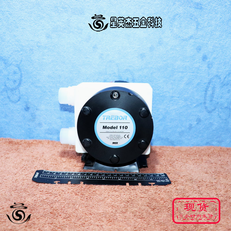 A069*TREBOR MODEL 110 气动双隔膜化工实物拍摄拆机件成色新