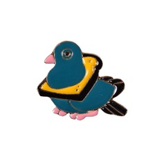 歐美潮流跨境胸飾 亞馬遜速賣通ebay流行鴿子蜜蜂動物胸針批發