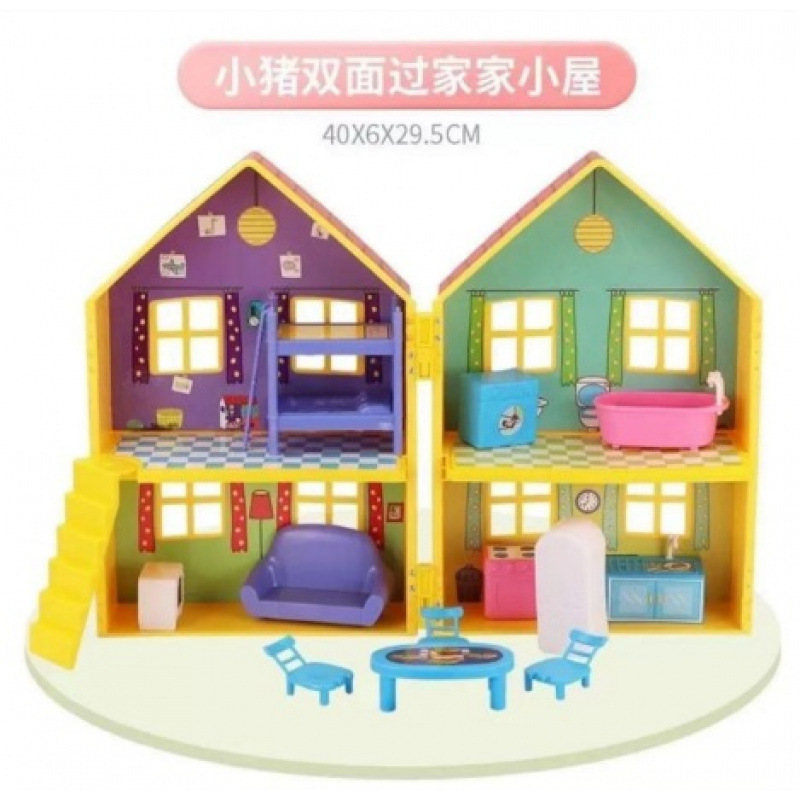 子供用子豚、4人家族、キャラクターフルセット、ままごとおもちゃセット、人形|undefined