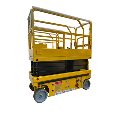 Self-propelled scissor lift, mobile self-propelled vehicle, electric lifting platform, hydraulic lift, mobile platform vehicle (Avtomobil fırlanan platformaları) - gtjz0406-electric-drive