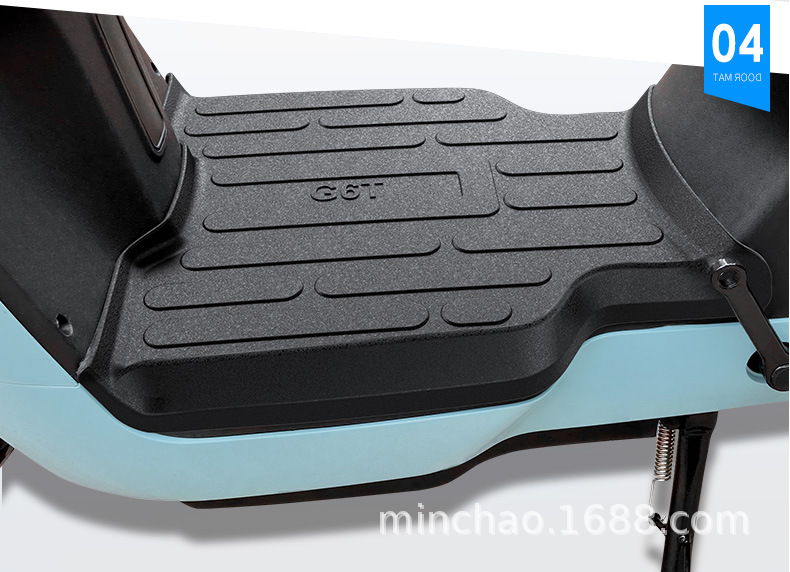 Electric Vehicle Rubber Foot Pads Are Suitable for Mavericks G6T Battery Vehicle Foot Pads, Anti-Scratch Mats, Waterproof Foot Pads