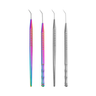 Cross-border special for false eyelashes pick-up stick grafting eyelash stainless steel eyelash pick-up doll hot planting eyelash stick beauty makeup