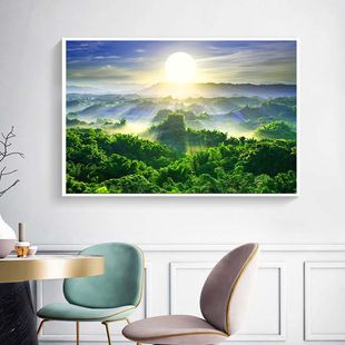 ?��ɽ�D�Gɫɭ���ճ���ɽ�oˮ��ľ����Ȼ�⾳�L������ʽ�͏d���N